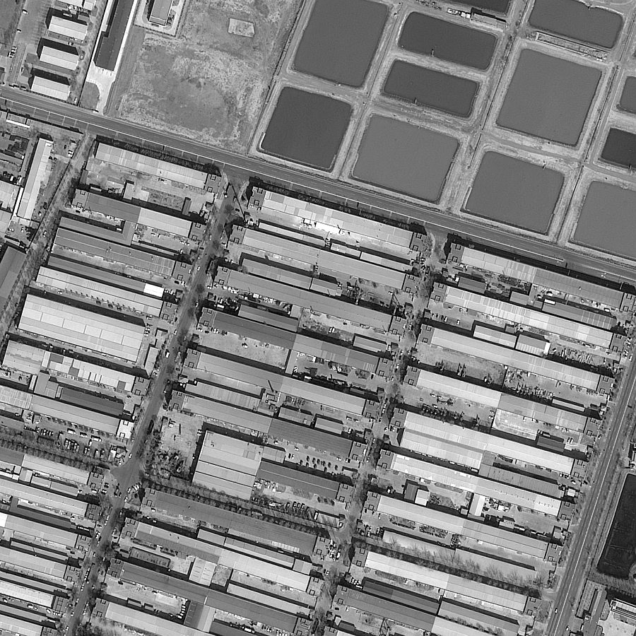 Industrial site, panchromatic 0.5 m
